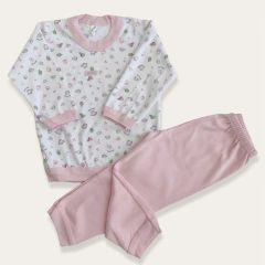 Pijama cupcakes rosa