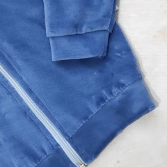 Campera plush azul - comprar online