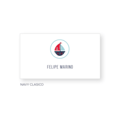 Navy Clasico - Tarjetas Infantiles - comprar online