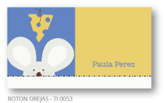 Ratón Orejas - Tarjetas Infantiles - comprar online