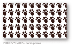 Flor Perros y Gatos - Tarjetas Infantiles - comprar online