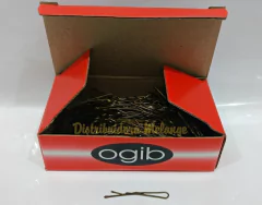 Clips Ogib mini NEGROS x 200 gr - Art 223 - comprar online