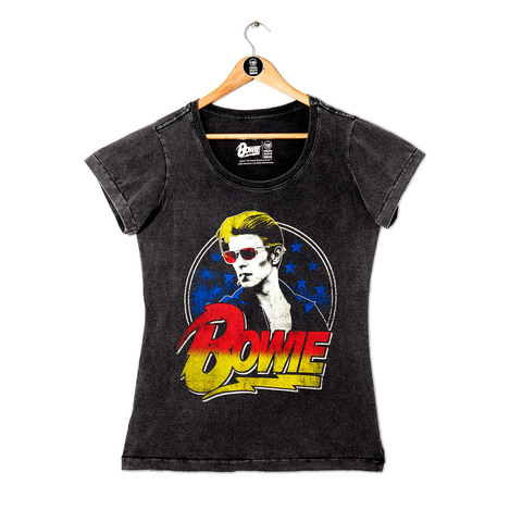 blusa feminina david bowie