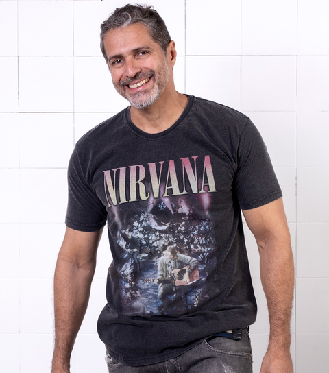 camiseta nirvana oficial