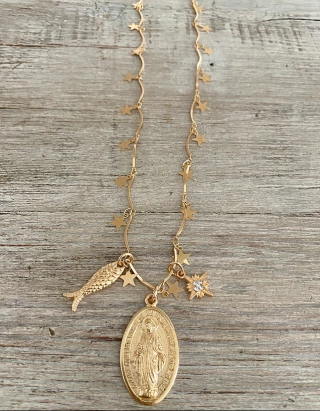Collar Virgen premium