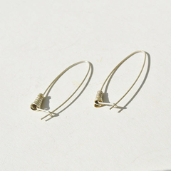 Aros Circum colgantes - Plata 925