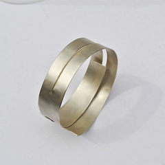 Pulsera Circum - Baño de plata - comprar online