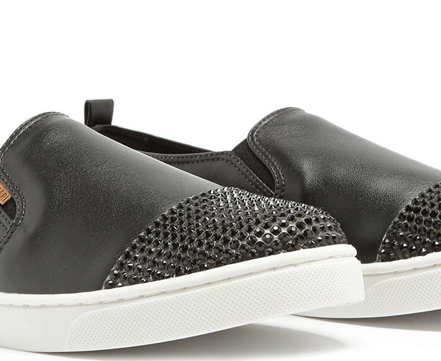 Tênis Slip On Preto Glam C3000001060001 Anacapri