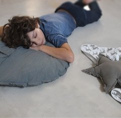 ALMOHADON CIRCULAR TUSSOR