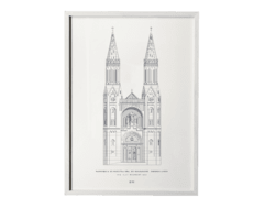 Enmarcado Parroquia de Nuestra Sra. de Guadalupe / 34x47 - comprar online