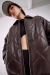 PUFFER BOMBER JACKET CHOCO en internet
