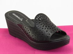 Tamanco Azaleia Feminino Anabela Super Leve Preto