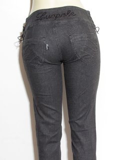 Calça Jeans Luapole Skinny Feminina C/ ilhoses na internet