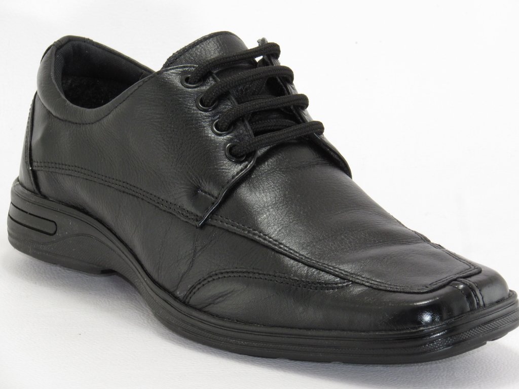 Sapato Castro Social Masculino Cadarço Linha Conforto