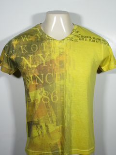 Camiseta Kothos Masculina 111001090  Newyork Gola V