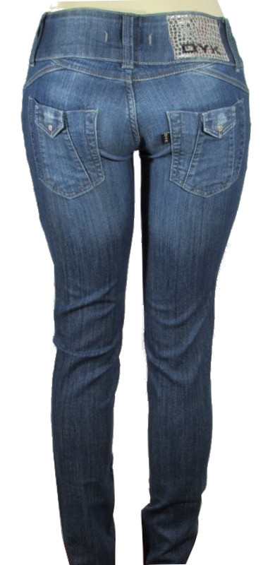 Calça Jeans Feminina Skinny Street Cós Baixo Dyork