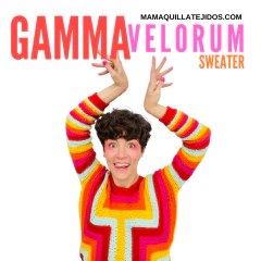 SWEATER GAMMA VELORUM - GUIA DE TEJIDO - mamaQuilla Tejidos