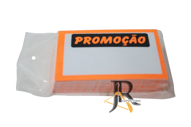 Pacote de Etiqueta PVC Promoção | 50 Unidades