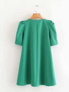 Vestido Casual Verde - Ref.1817 - DMS Boutique 
