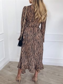 Vestido Estampa de Zebra 2