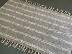 Alfombra Peine beige ceniza claro - comprar online