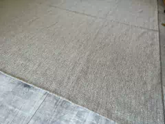 Alfombra Sarga - beige ceniza