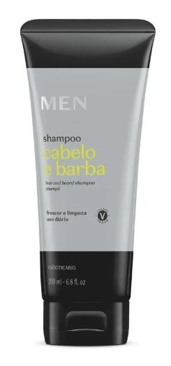 Shampoo Cabelos e Barba 200ml [Men - O Boticário]