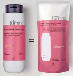 Promo: Shampoo Reestruturante Cabelos Quimicamente Danificados + Refil 300ml [Lumina - Natura]