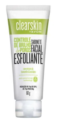 Sabonete Facial Esfoliante 60g [Clearskin - Avon] - comprar online