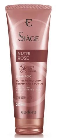 Shampoo Nutri Rosé 250ml [Siàge - Eudora]