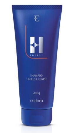 Shampoo Cabelo e Corpo Eudora H Energy 200g [Eudora]