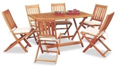 Mesa Tucán Plegable 140x80 Jardín Balcón Exteriores - comprar online