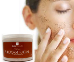 Biobellus Crema pulidora facial apricot Scrub exfoliante 250 gr - comprar online