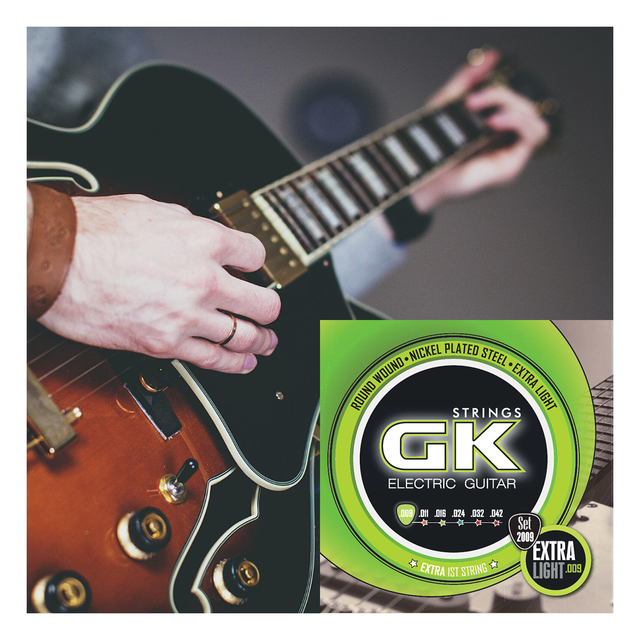 Encordado gk clasica criolla 970 cuerdas doradas doble 4ta