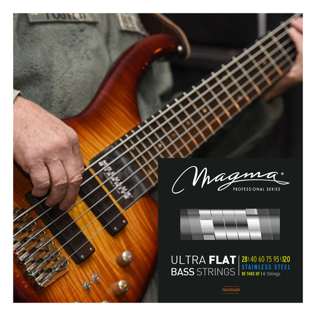 Encordado Magma para Bajo Eléctrico 6 Cuerdas Ultra Flalt 040