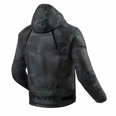 CAMPERA REVIT FLARE 2 CAMO BLACK-GREY - comprar online