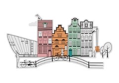 3D Color City - Amsterdam en internet