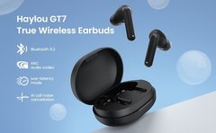 Auricular Haylou Gt7 Negro Bluetooth 5.2 Deporte 20hs Carga - comprar online