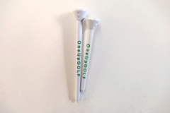 Tees De Golf Plásticos Oneupgolf Con Altura Ideal Pack X 10 - comprar online
