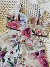 Macaquinho/vestido floral - comprar online