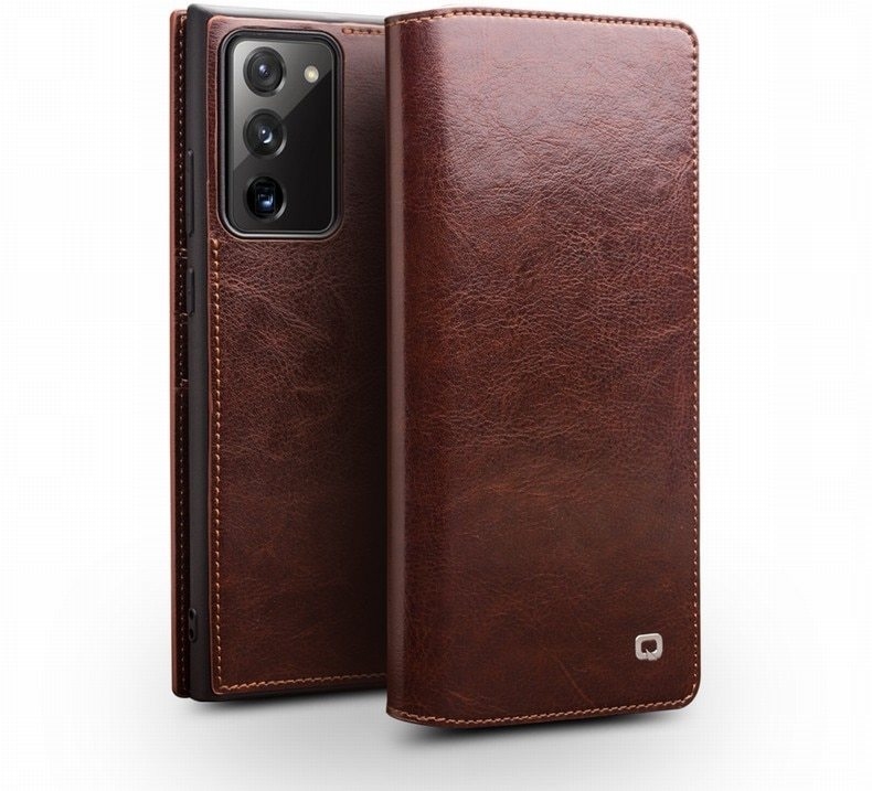 Capa Samsung Galaxy Note20 Ultra 5G, capa traseira de couro