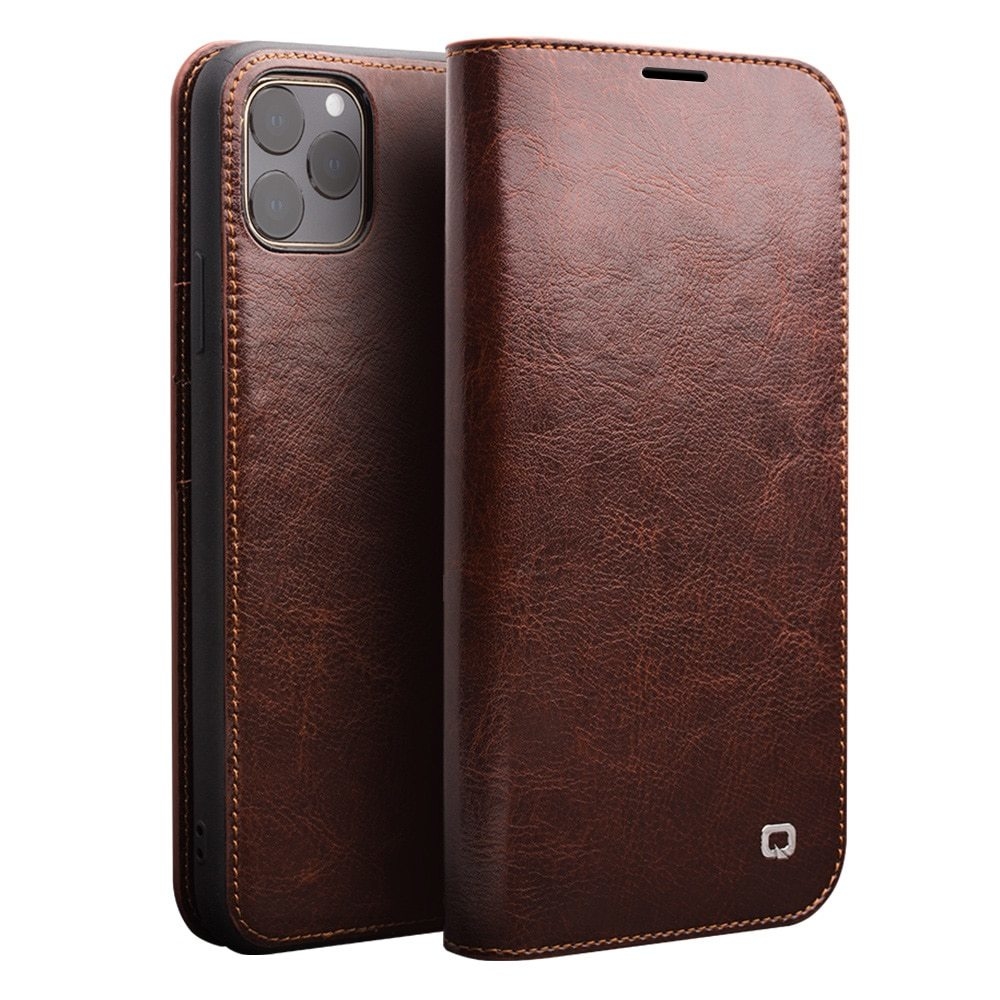 Capa Flip Couro Luxury Apple iPhone 12 / mini / Pro / Max