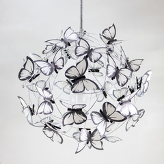 Lampara colgante "Nebula" Gold/Silver - tienda online