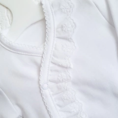 Ajuar con Volado Broderie Algodón Pima - tienda online