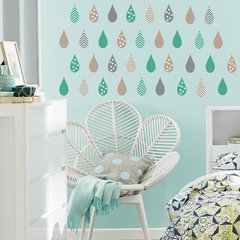 Looma Vinilos Decorativos Infantiles Gotas Aqua