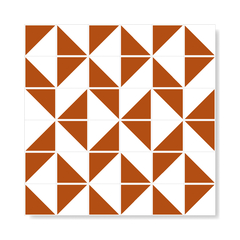 "Raiz" Orange Ceramic Tiles - online store