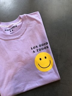 (Ungendered) Remera Smiley Lila