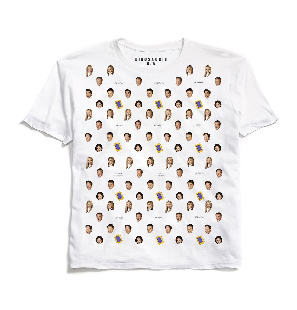 remera friends mujer
