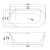 Image of Tina Mykonos blanco con negro con FS001 Cromo - (copia)