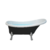 Tina de baño Antigua 176 blanco con negro - comprar en línea